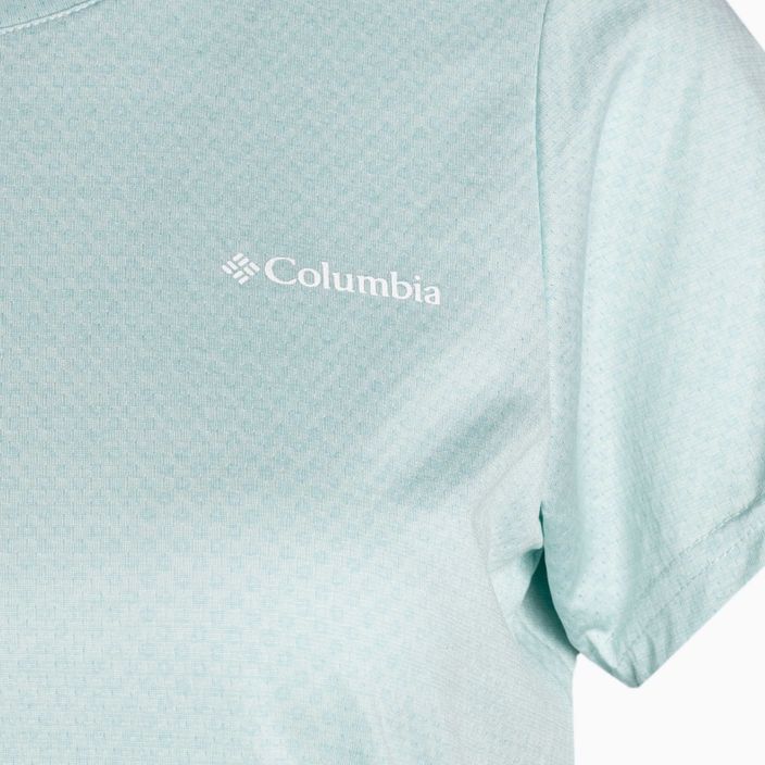 Columbia Alpine Chill Zero dámske trekové tričko modré 1991694 9