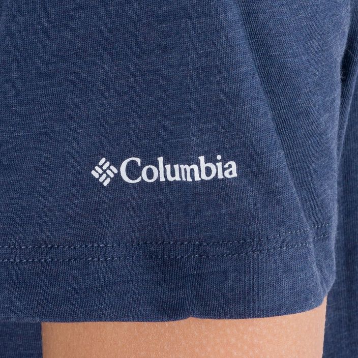 Columbia Bluebird Day Relaxed dámske trekové tričko námornícka modrá 1934002 4