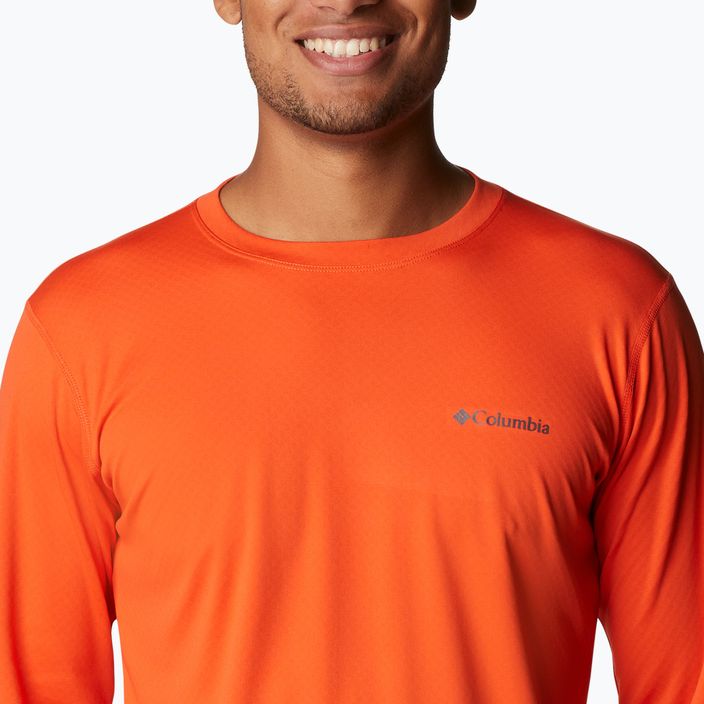 Columbia Zero Rules pánske trekingové tričko oranžové 1533282 2
