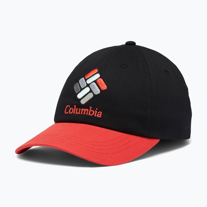 Columbia ROC II Ball baseballová čiapka čierno-červená 1766611 5