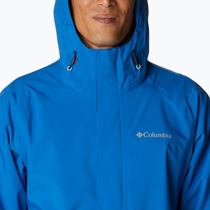 Columbia pánska bunda do dažďa Earth Explorer Shell 432 modrá 1988612 6