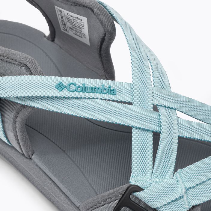 Dámske trekingové sandále Columbia modré 1889551329 9