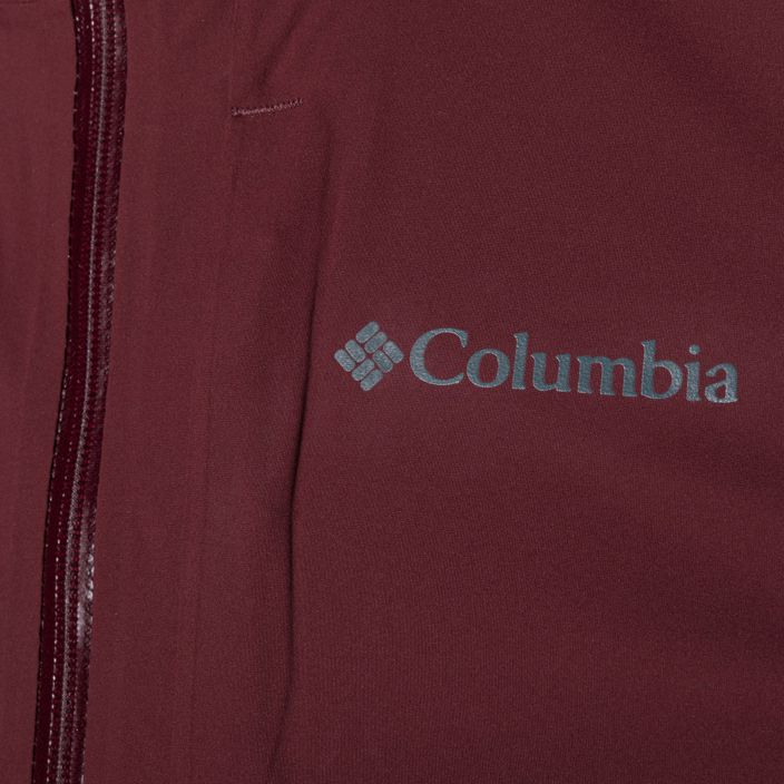 Columbia Omni-Tech Ampli-Dry pánska membránová bunda do dažďa bordová 1932854 3