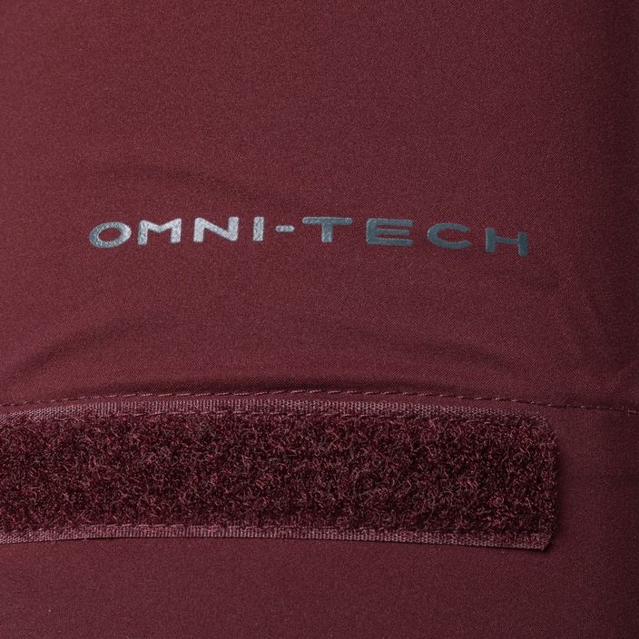 Columbia Omni-Tech Ampli-Dry pánska membránová bunda do dažďa bordová 1932854 4
