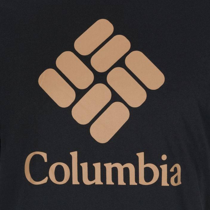 Columbia CSC Basic Logo pánske trekingové tričko čierne 8