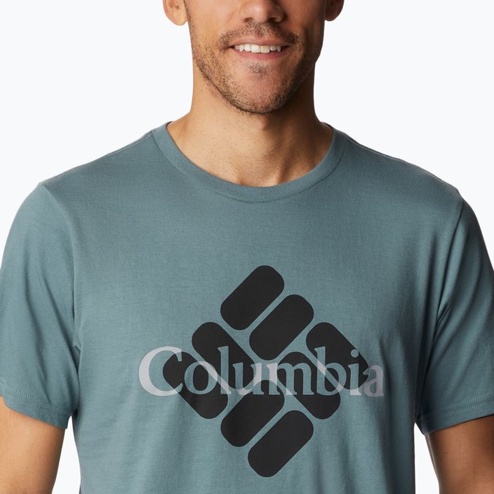 Columbia CSC Seasonal Logo šedé pánske trekingové tričko 1991031 5