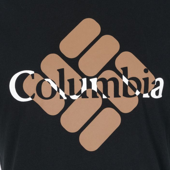 Columbia CSC Seasonal Logo pánske trekingové tričko čierne 1991031 8