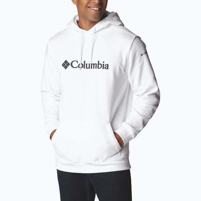 Columbia CSC Basic Logo II pánska treková mikina biela 1681664
