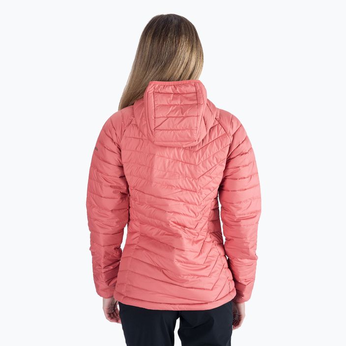 Columbia Powder Lite Hooded pink dámska páperová bunda 1699071 3