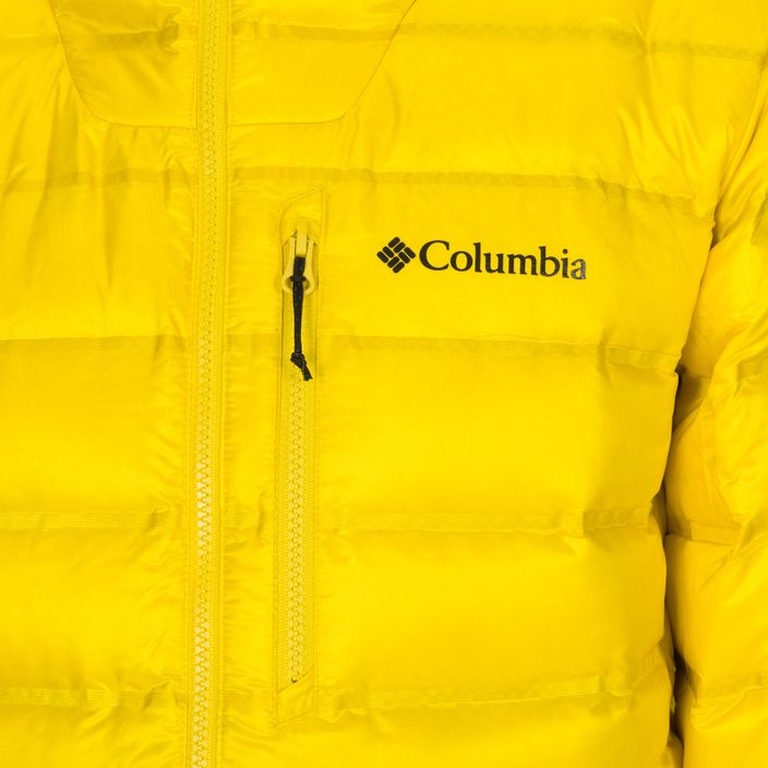Pánska páperová bunda Columbia Pebble Peak s kapucňou Yellow 2008315 12