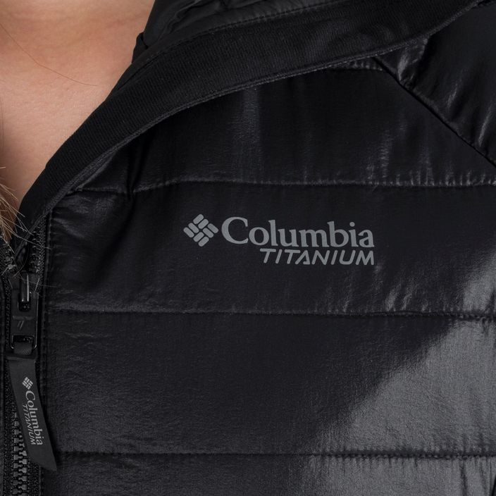 Columbia dámska páperová bunda s kapucňou Platinum Peak black 2008341 6