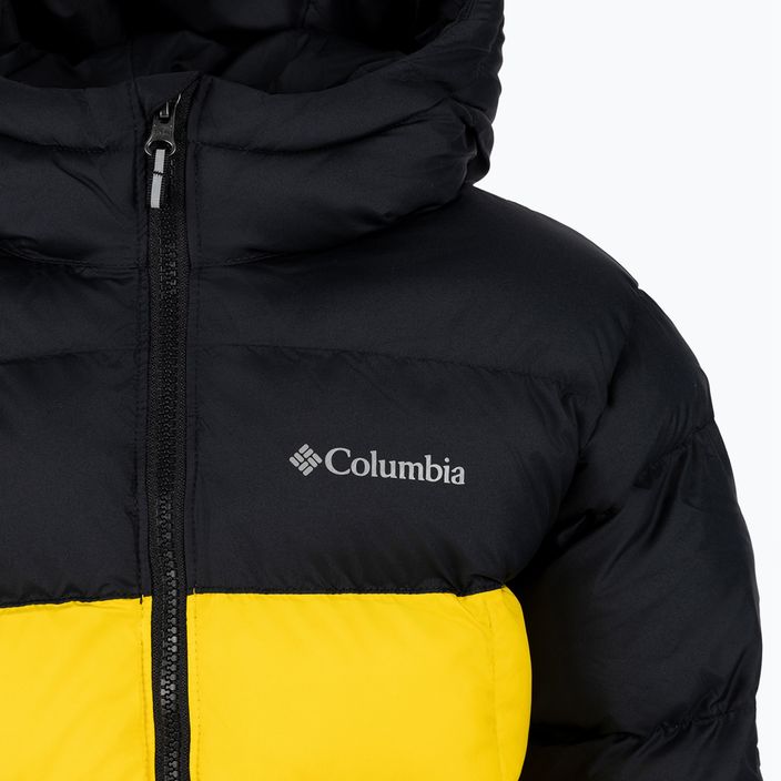 Detská páperová bunda Columbia Pike Lake Hooded black and yellow 1799491 3