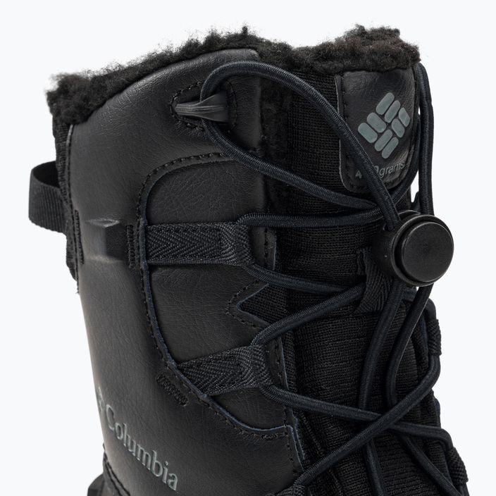 Columbia Bugaboot Celsius Detské snehové topánky black/graphite 8