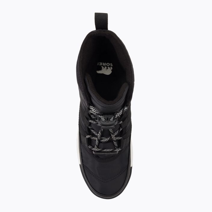 Detské trekové topánky Sorel Whitney II Short Lace Wp black/black 6