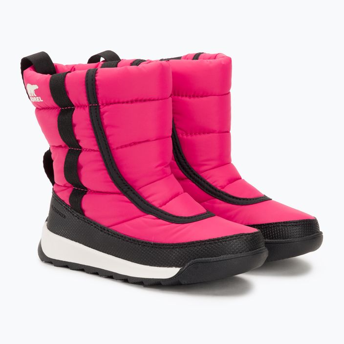 Sorel Outh Whitney II Puffy Mid detské snehové topánky cactus pink/black 4