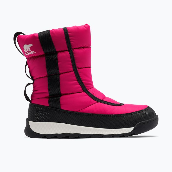 Sorel Outh Whitney II Puffy Mid detské snehové topánky cactus pink/black 8