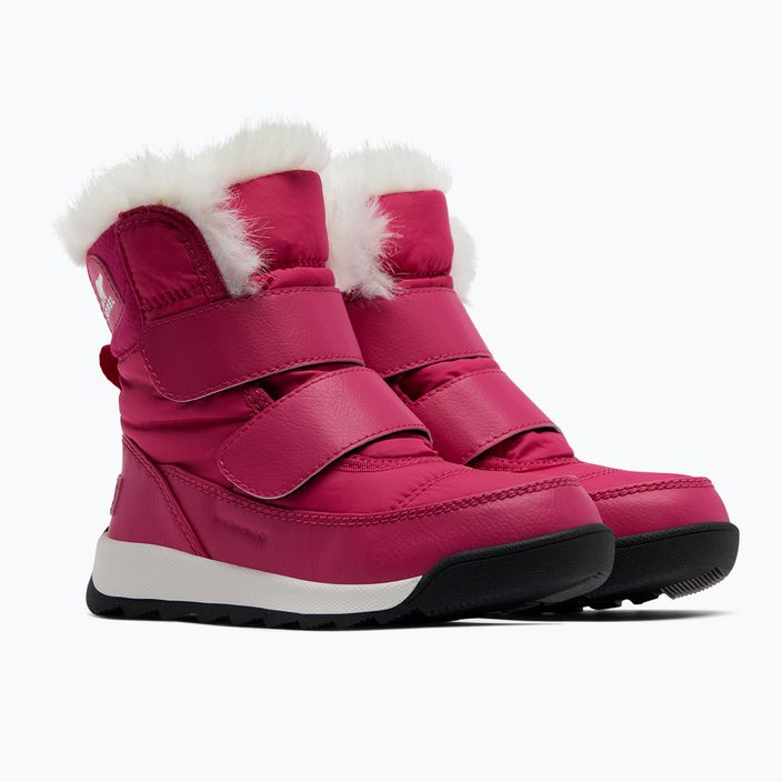 Detské snehové topánky Sorel Whitney II Strap WP cactus pink/black 7