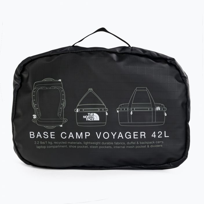 The North Face Base Camp Voyager Duffel 42 l cestovná taška čierna NF0A52RQKY41 7