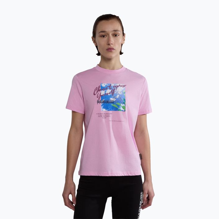 Dámske tričko Napapijri S-Yukon pink pastel
