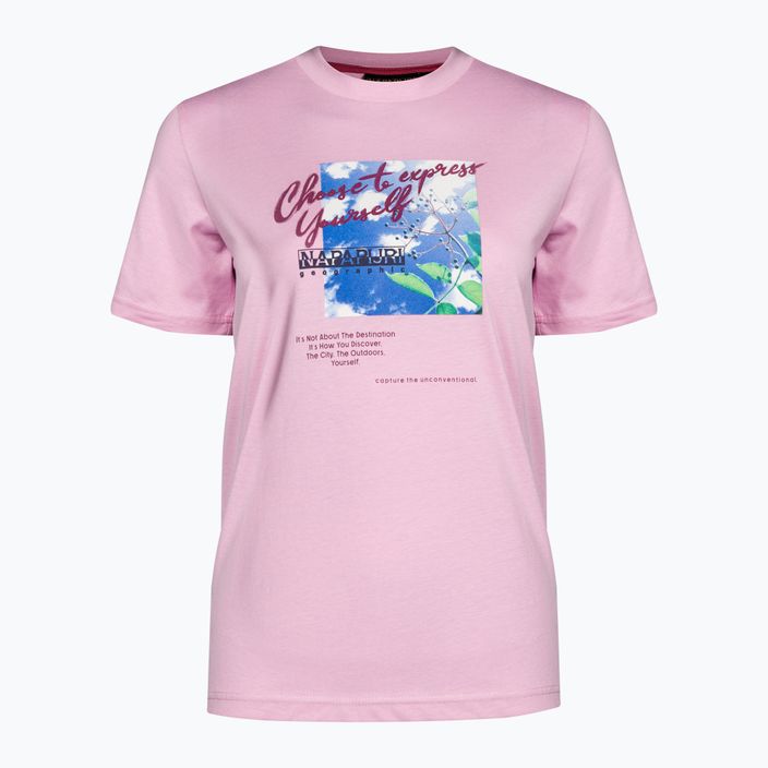 Dámske tričko Napapijri S-Yukon pink pastel 6