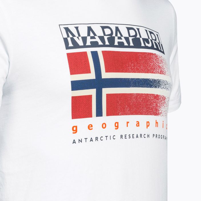 Pánske tričko Napapijri S-Kreis brightwhite 7