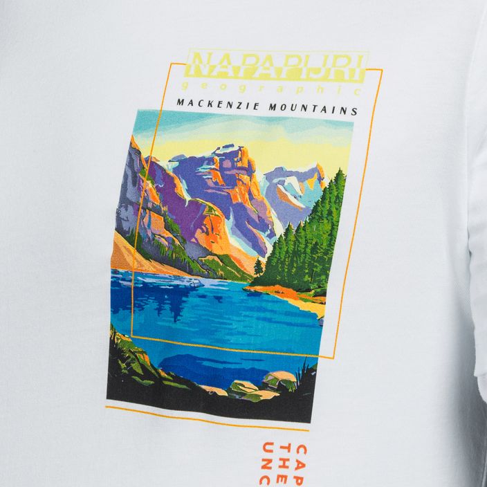 Pánske tričko Napapijri S-Canada brightwhite 7