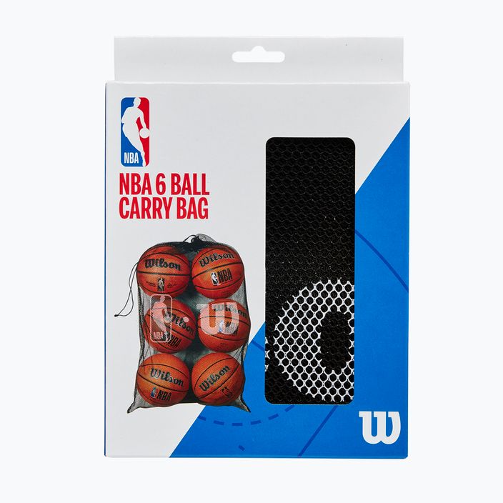 Basketbalová taška Wilson NBA Authentic 6 Ball 3