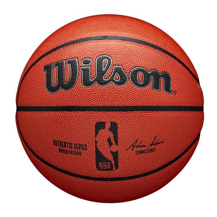Wilson NBA Authentic Indoor Outdoor basketbalová lopta hnedá WTB7200XB07 3