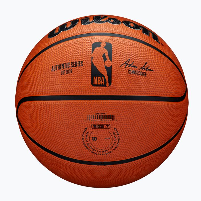 Wilson NBA Authentic Series Outdoor basketbal WTB7300XB05 veľkosť 5 6