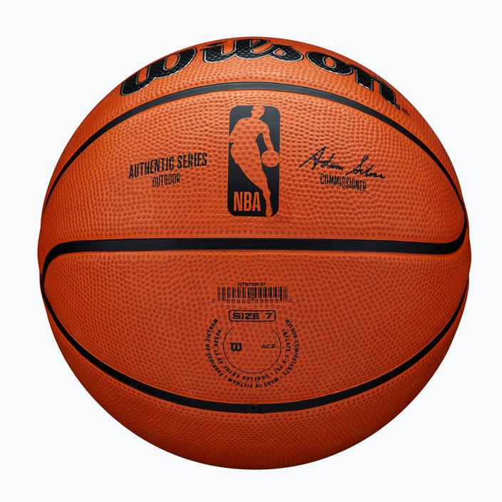 Wilson NBA Authentic Series Outdoor basketbal WTB7300XB06 veľkosť 6 6
