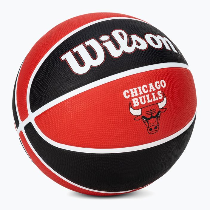 Wilson NBA Team Tribute Chicago Bulls basketbalová lopta červená WTB1300XBCHI 2