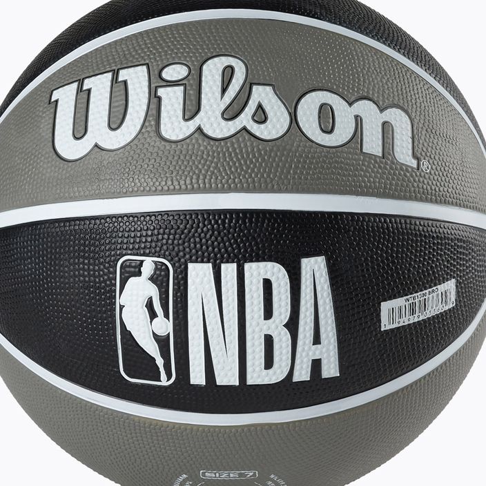 Wilson NBA Team Tribute Brooklyn Nets basketball black WTB1300XBBRO veľkosť 7 3