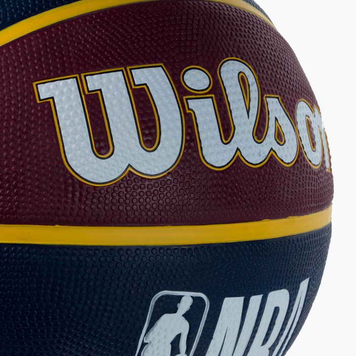 Wilson NBA Team Tribute Cleveland Cavaliers basketbalová červená WTB1300XBCLE veľkosť 7 3
