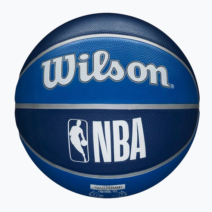 Wilson NBA Team Tribute Dallas Mavericks basketbal modrý WTB1300XBDAL veľkosť 7 3