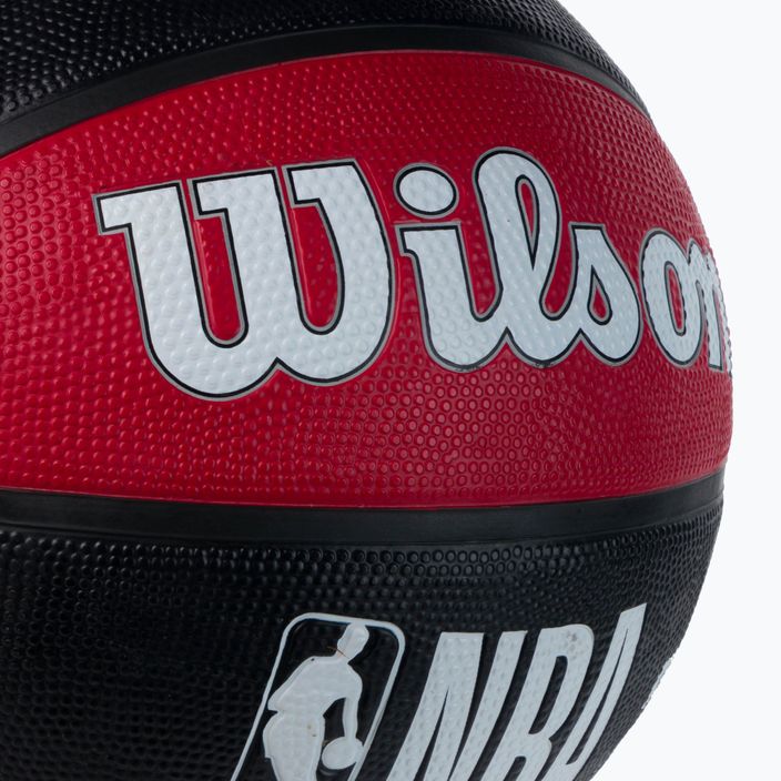 Wilson NBA Team Tribute Houston Rockets basketbalová červená WTB1300XBHOU veľkosť 7 3
