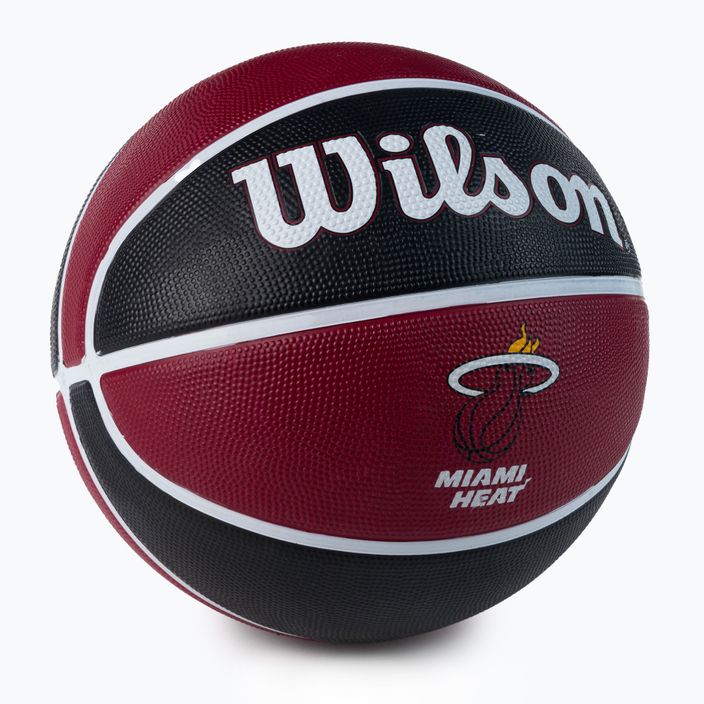Wilson NBA Team Tribute Miami Heat basketbalová červená WTB1300XBMIA veľkosť 7 2