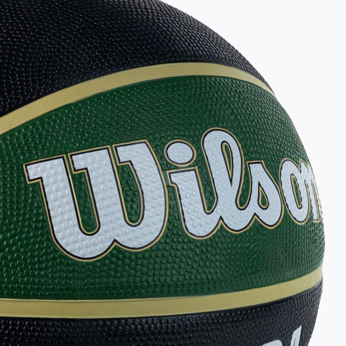 Wilson NBA Team Tribute Milwaukee Bucks basketbal zelená WTB1300XBMIL veľkosť 7 4