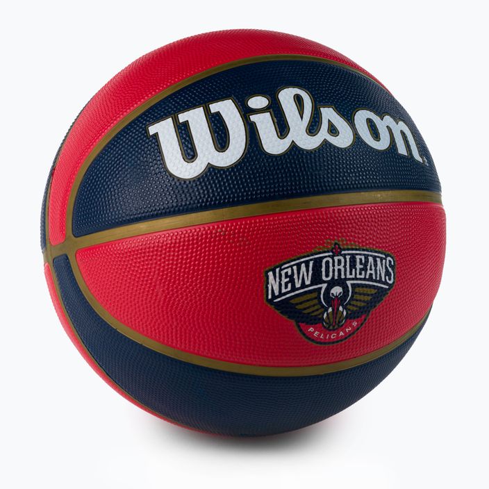 Wilson NBA Team Tribute New Orleans Pelicans basketbal bordová WTB1300XBNO veľkosť 7 2