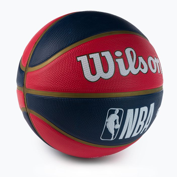 Wilson NBA Team Tribute New Orleans Pelicans basketbal bordová WTB1300XBNO veľkosť 7 4