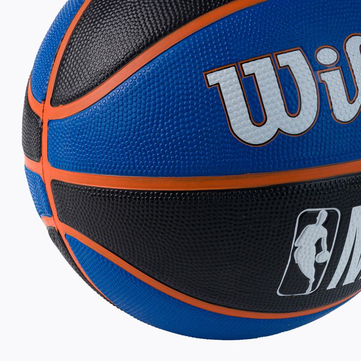 Wilson NBA Team Tribute New York Knicks basketball blue WTB1300XBNYK veľkosť 7 4