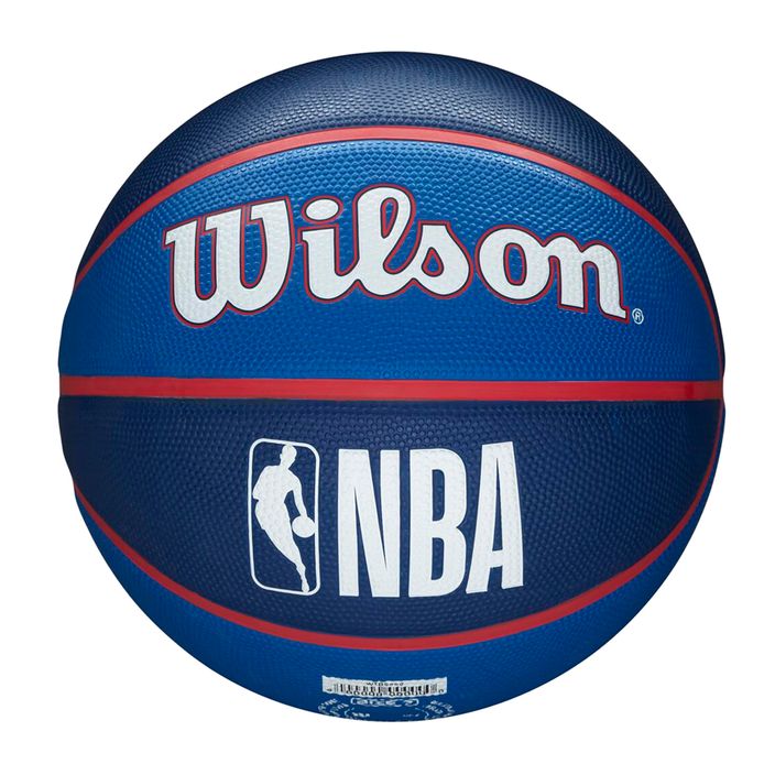 Wilson NBA Team Tribute Philadelphia 76ers basketball blue WTB1300XBPHI veľkosť 7 3