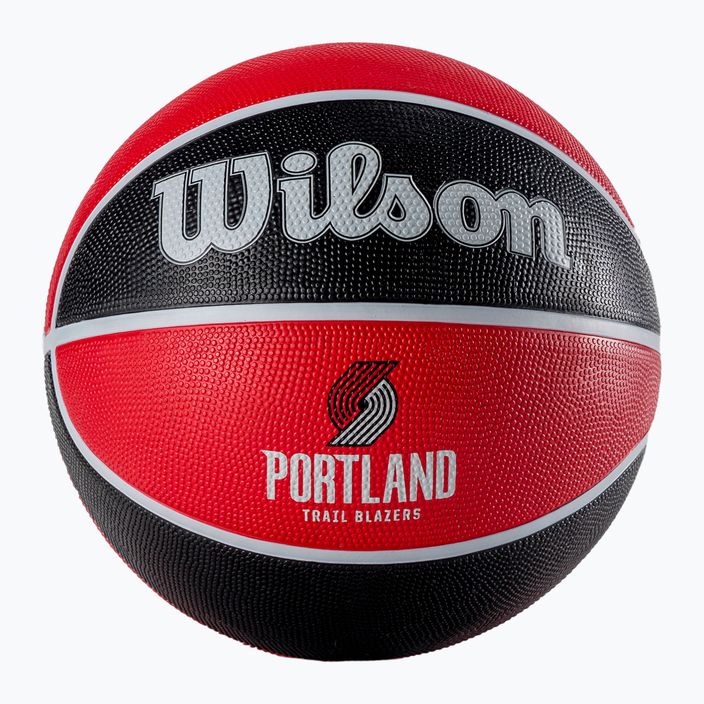 Wilson NBA Team Tribute Portland Trail Blazers basketbal červený WTB1300XBPOR veľkosť 7