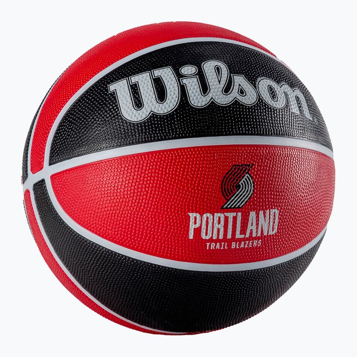 Wilson NBA Team Tribute Portland Trail Blazers basketbal červený WTB1300XBPOR veľkosť 7 2