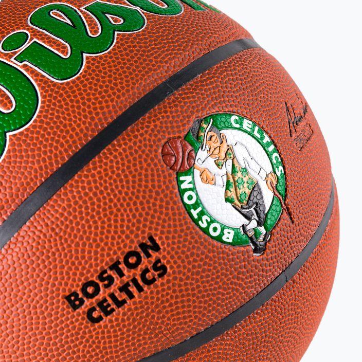 Wilson NBA Team Alliance Boston Celtics basketbalová lopta hnedá WTB3100XBBOS veľkosť 7 3