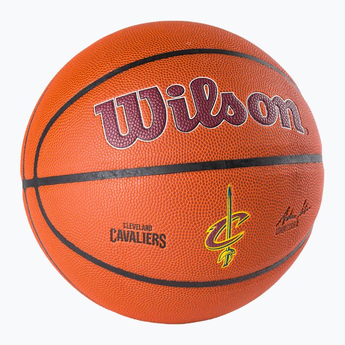 Wilson NBA Team Alliance Cleveland Cavaliers hnedá basketbalová lopta WTB3100XBCLE veľkosť 7 2