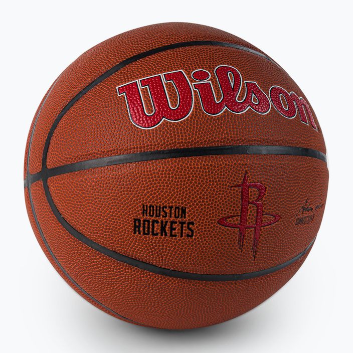 Wilson NBA Team Alliance Houston Rockets hnedá basketbalová lopta WTB3100XBHOU veľkosť 7 2