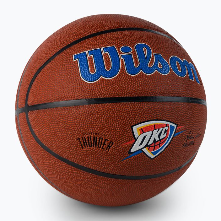 Wilson NBA Team Alliance Oklahoma City Thunder brown basketball WTB3100XBOKC veľkosť 7 2