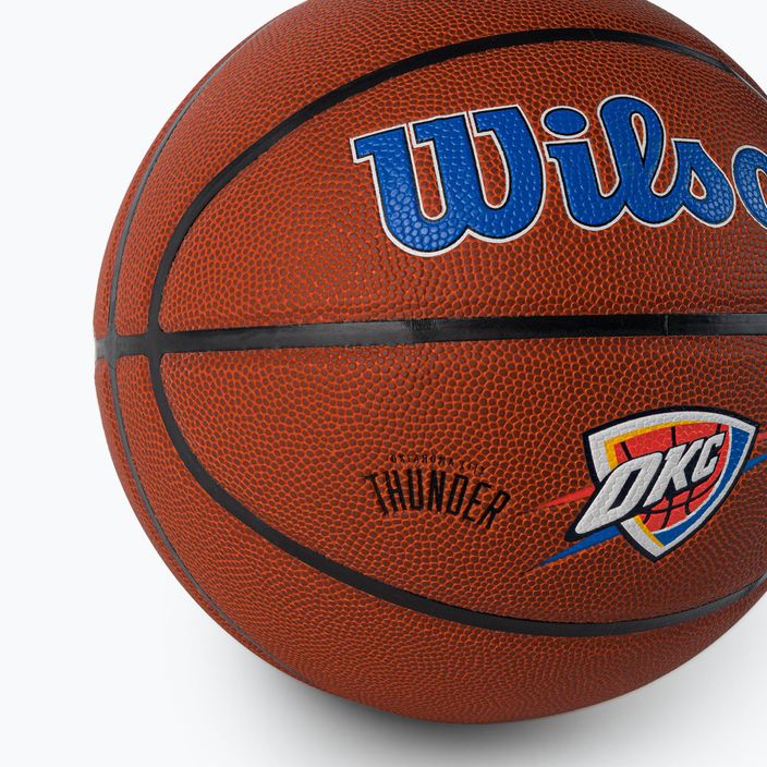 Wilson NBA Team Alliance Oklahoma City Thunder brown basketball WTB3100XBOKC veľkosť 7 3