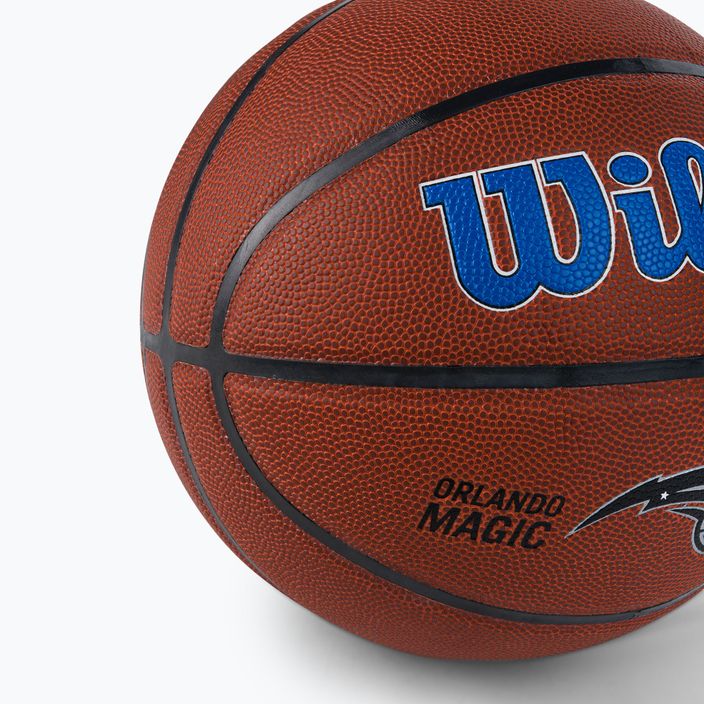 Wilson NBA Team Alliance Orlando Magic basketbalová hnedá WTB3100XBORL veľkosť 7 3