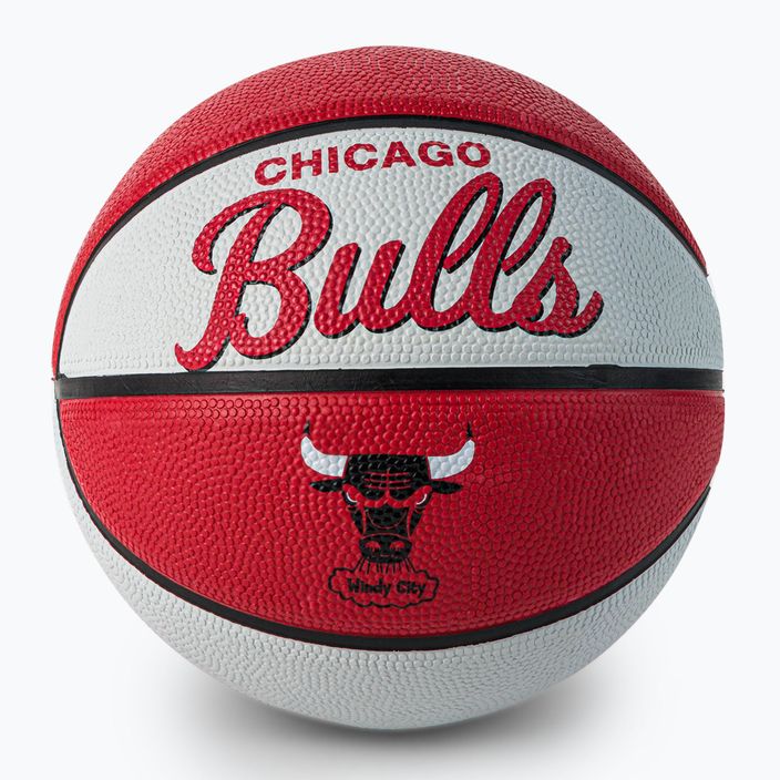 Wilson NBA Team Retro Mini Chicago Bulls basketbal červená WTB3200XBCHI veľkosť 3